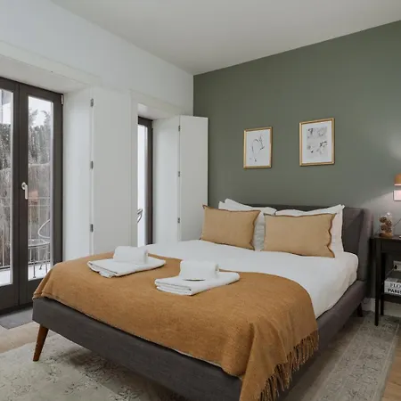 Apartment Downtown Terrace Flat With Ac And Patio - Feel Like A Local Porto